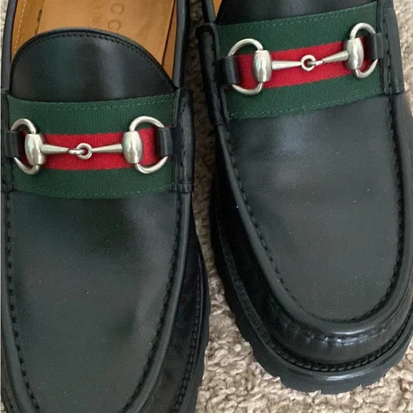 Gucci | Shoes | Mens Size 8 2 Worn Twice Great Conditionwill  display picture 2